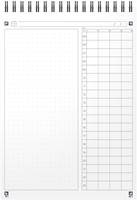 Task Manager Oxford dagplanner A5 70 vel blauw 1 Stuk-3