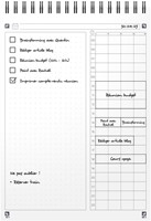 Task Manager Oxford dagplanner A5 70 vel blauw 1 Stuk-2