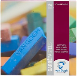 Pastelkrijt Talens Van Gogh Carre 24 kleuren 24 Stuk