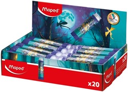 Gum Maped Dragon display 20 kleuren blauw 1 Stuk