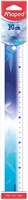 Liniaal Maped Arctic Vibes 30cm blauw 1 Stuk