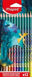 Kleurpotlood Maped Dragon set 12 kleuren 12 Stuk