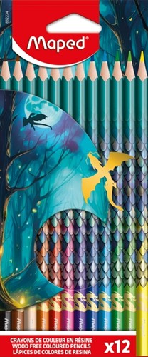 Kleurpotlood Maped Dragon set 12 kleuren 12 Stuk