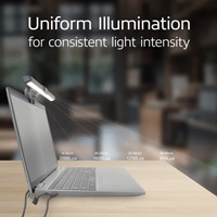 Laptop lamp ACT Clip-on led dimbaar USB 1 Stuk-3