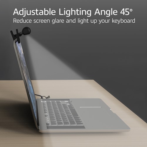 Laptop lamp ACT Clip-on led dimbaar USB 1 Stuk-2