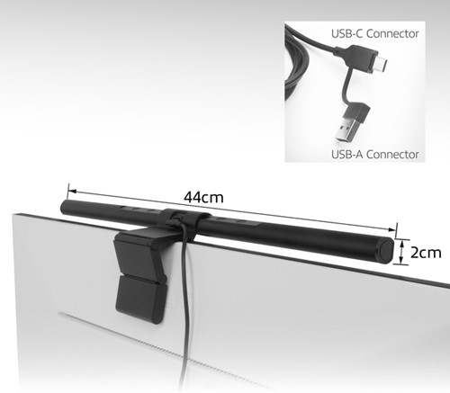Monitor lamp ACT led dimbaar USB 1 Stuk-2