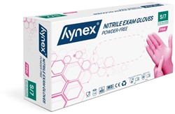 Handschoen Hynex nitril S roze 3.5gr 100 stuks 100 Stuk