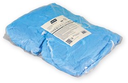 Baardnet Hynex non-woven blauw pp 100 stuks 100 Stuk