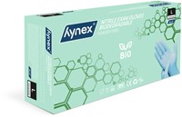 Handschoen Hynex nitril Bio L blauw 3.5gr 100st 100 Stuk-2