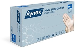 Handschoen Hynex vinyl M tr 4.5gr 100 stuks 100 Stuk
