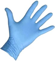 Handschoen Hynex nitril M blauw 5gr 100 stuks 100 Stuk-3