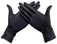 Handschoen Hynex Nitril XL zwart 5gr 100 stuk 100 Stuk-2