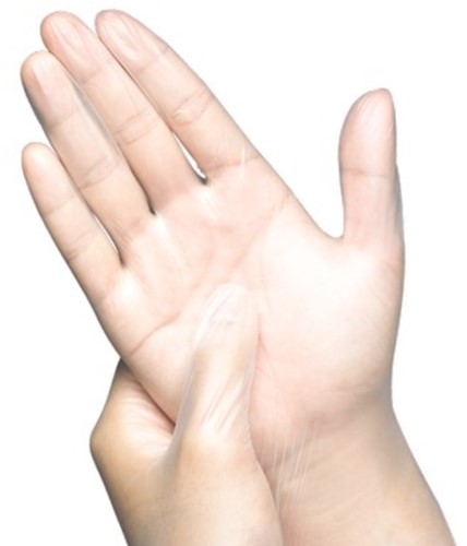 Handschoen Hynex vinyl S tr 4.5gr 100 stuks 100 Stuk-2