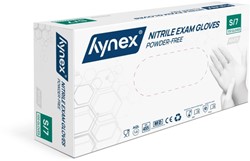 Handschoen Hynex nitril S wit 3.5gr 100 stuks 100 Stuk