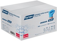 Handschoen Hynex nitril XL blauw 5gr 100 stuks 100 Stuk-1