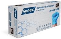 Handschoen Hynex nitril L blauw 5gr 100 stuks 100 Stuk