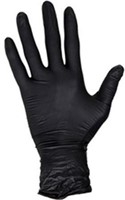 Handschoen Hynex nitril M zwart 5gr 100 stuks 100 Stuk-3