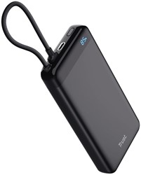 Powerbank Trust Fiera 20.000 met kabel