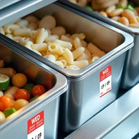 Etiket Avery HACCP woensdag-rood 25x25mm 1000st 1000 Stuk-3