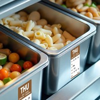 Etiket Avery HACCP donderdag-bruin 40x56mm 500st 500 Stuk-3