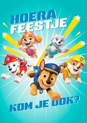Wenskaart Hallmark uitnodiging Paw Patrol 6 stuks 6 Stuk