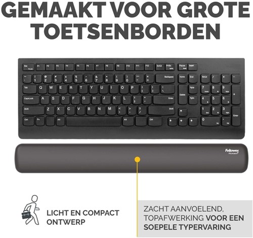 Polssteun Fellowes Breyta zwart 1 Stuk-3