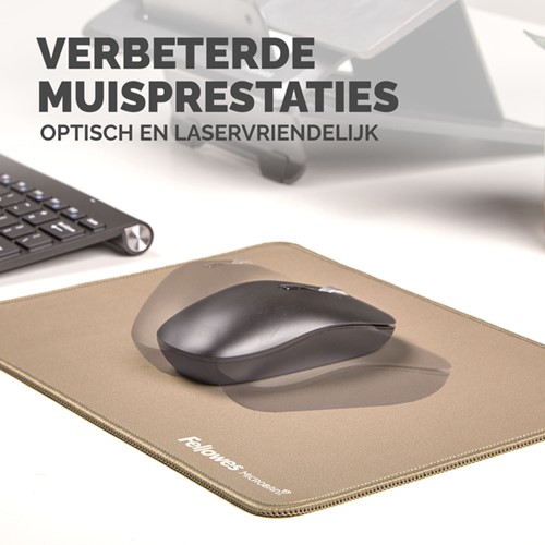 Muismat Fellowes Breyta XL zand 1 Stuk-3