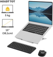 Laptopstandaard Fellowes Alumia zilver 1 Stuk-2