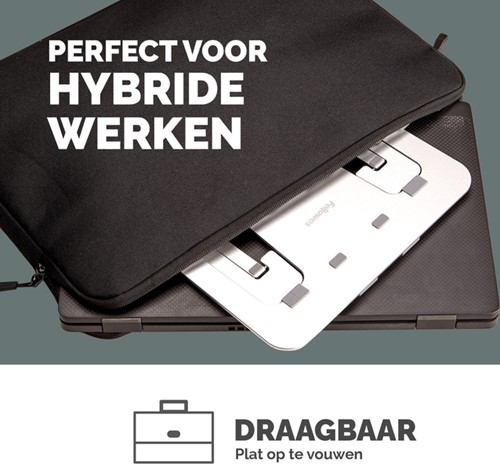 Laptopstandaard Fellowes Alumia zilver 1 Stuk-3