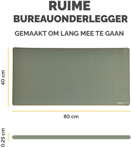 Bureau-onderlegger Fellowes Breyta saliegroen 1 Stuk-2