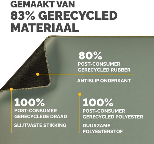 Bureau-onderlegger Fellowes Breyta saliegroen 1 Stuk-1