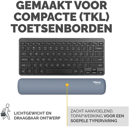 Polssteun Fellowes Breyta compact blauw 1 Stuk-3