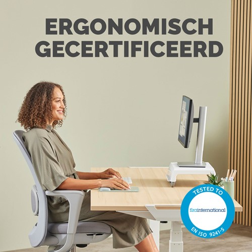 Muismat met polssteun Fellowes Breyta saliegroen 1 Stuk-4