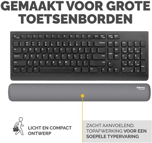 Polssteun Fellowes Breyta grijs 1 Stuk-3