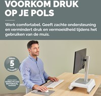 Polssteun Fellowes Breyta grijs 1 Stuk-1