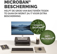 Muismat met polssteun Fellowes Breyta XL zand 1 Stuk-2