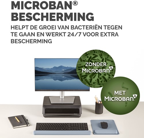 Polssteun Fellowes Breyta blauw 1 Stuk-2