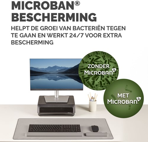 Polssteun Fellowes Breyta palm grijs 1 Stuk-2