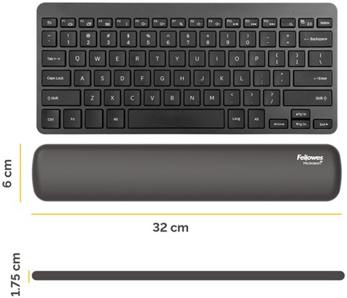 Polssteun Fellowes Breyta compact zwart 1 Stuk-2