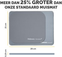 Muismat Fellowes Breyta XL blauw 1 Stuk-3