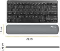 Polssteun Fellowes Breyta compact grijs 1 Stuk-2