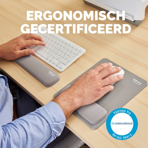 Polssteun Fellowes Breyta compact grijs 1 Stuk-4