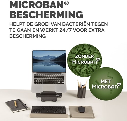 Polssteun Fellowes Breyta compact zand 1 Stuk-2