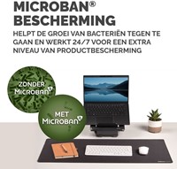 Bureau-onderlegger Fellowes Breyta zwart 1 Stuk-3