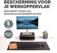 Bureau-onderlegger Fellowes Breyta zwart 1 Stuk-2