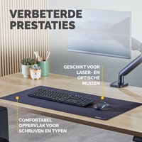 Bureau-onderlegger Fellowes Breyta zwart 1 Stuk-3