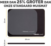 Muismat Fellowes Breyta XL zwart 1 Stuk-3