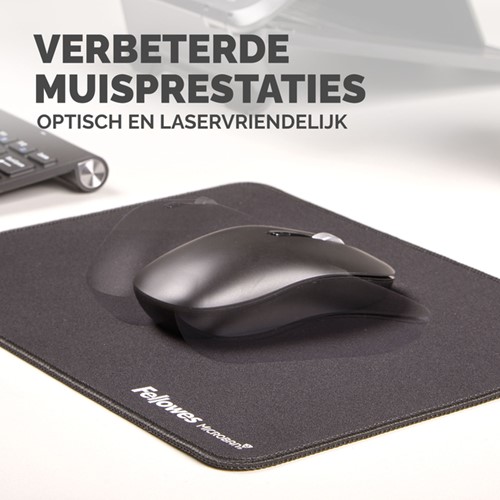 Muismat Fellowes Breyta XL zwart 1 Stuk-3