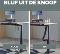 Kabelslang Fellowes zwart 1 Stuk-3