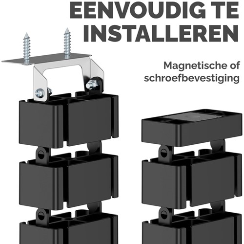 Kabelslang Fellowes zwart 1 Stuk-2